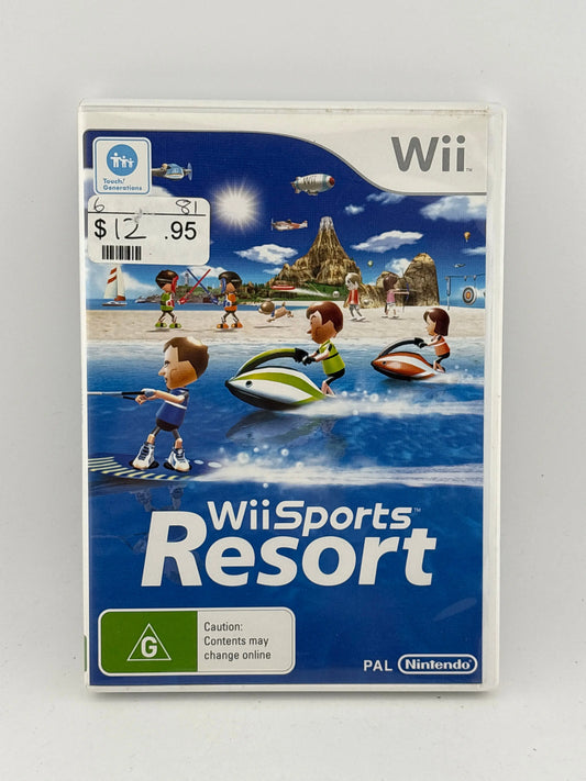 Nintendo Wii - Wii Sports Resort 2009 Video Game with Manual FRENLY BRICKS - Open 7 Days
