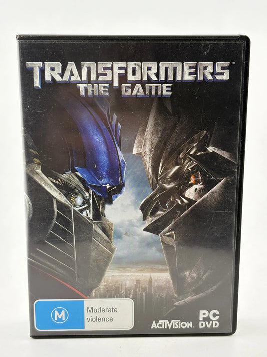 PC Game - Transformers The Game 2007 CD Video Game with Manual (Big Box) FRENLY BRICKS - Open 7 Days