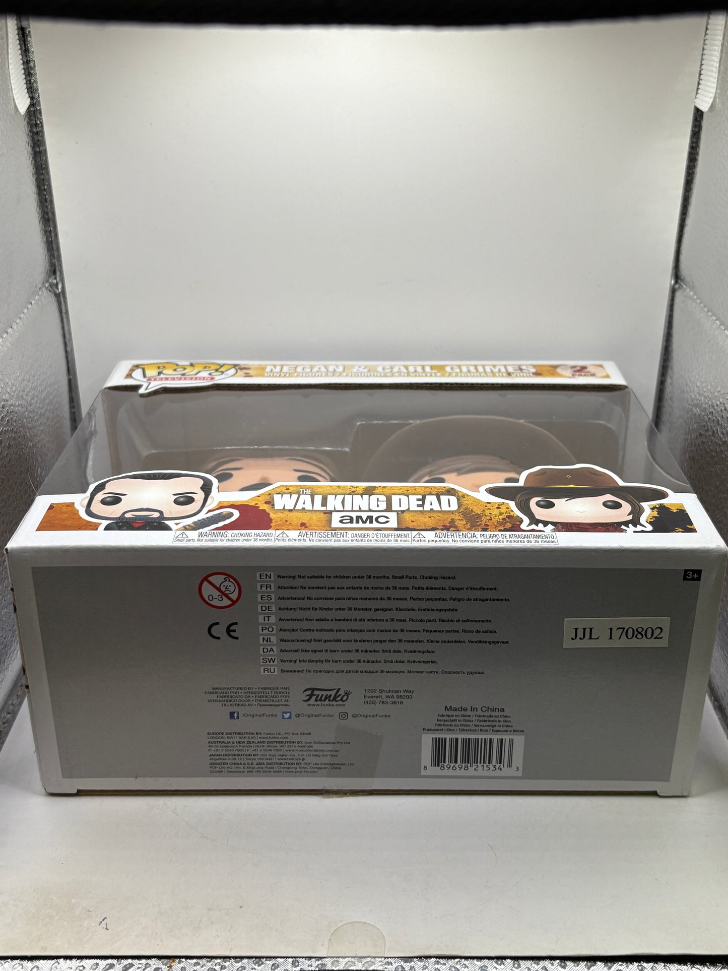 Funko POP! Television The Walking Dead Negan & Carl Grimes 2 Pack