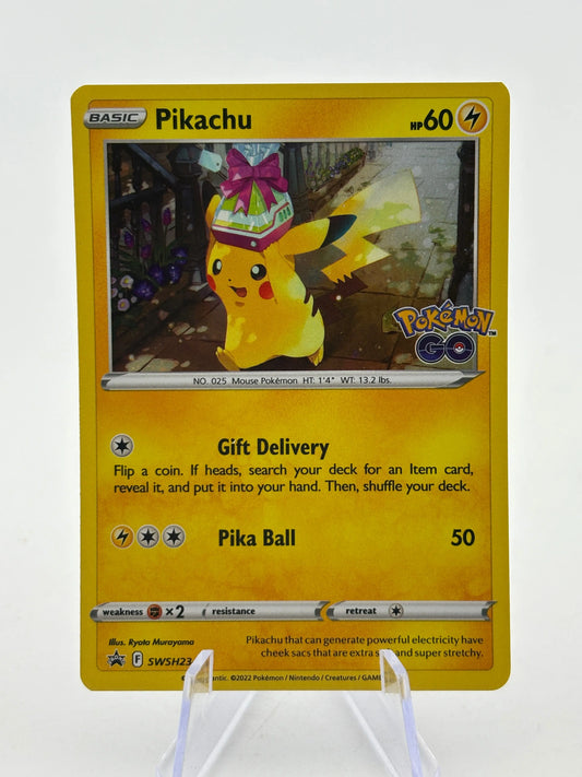 Pokemon TCG Sword Shield Promos - Pikachu SWSH234 Black Star Promo LP (2) FRENLY BRICKS - Open 7 Days