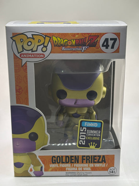 Funko POP! Animation Dragon Ball Z #47 Golden Frieza 2015 Summer Con (1) FRENLY BRICKS - Open 7 Days