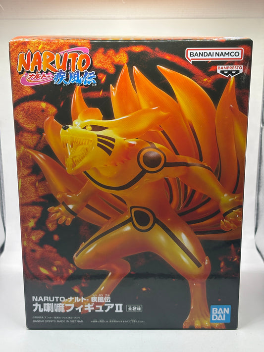 Naruto Figure Kurama Ii Demon Fox 9 Tails Version A BANPRESTO FRENLY BRICKS - Open 7 Days