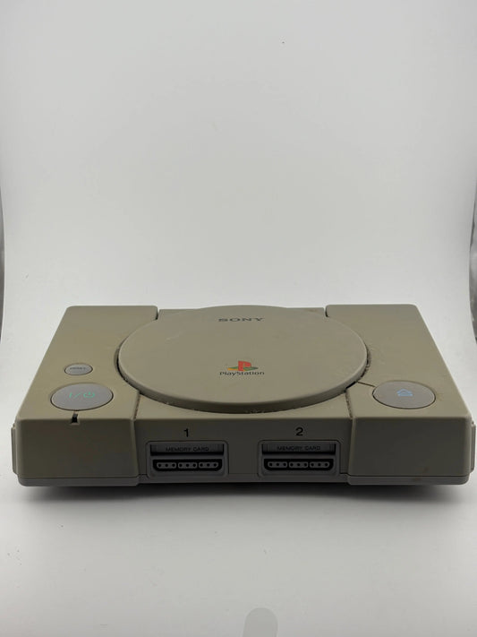 Original PlayStation One Console with 2 Controllers and Cabels (Power Tested Turns On) FRENLY BRICKS - Open 7 Days