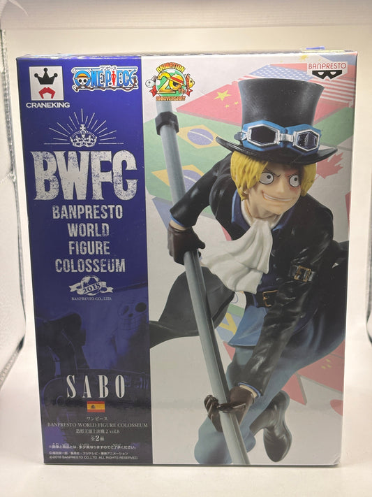 BWFC Banpresto World Figure Colosseum 2018 One Piece Sabo figure FRENLY BRICKS - Open 7 Days