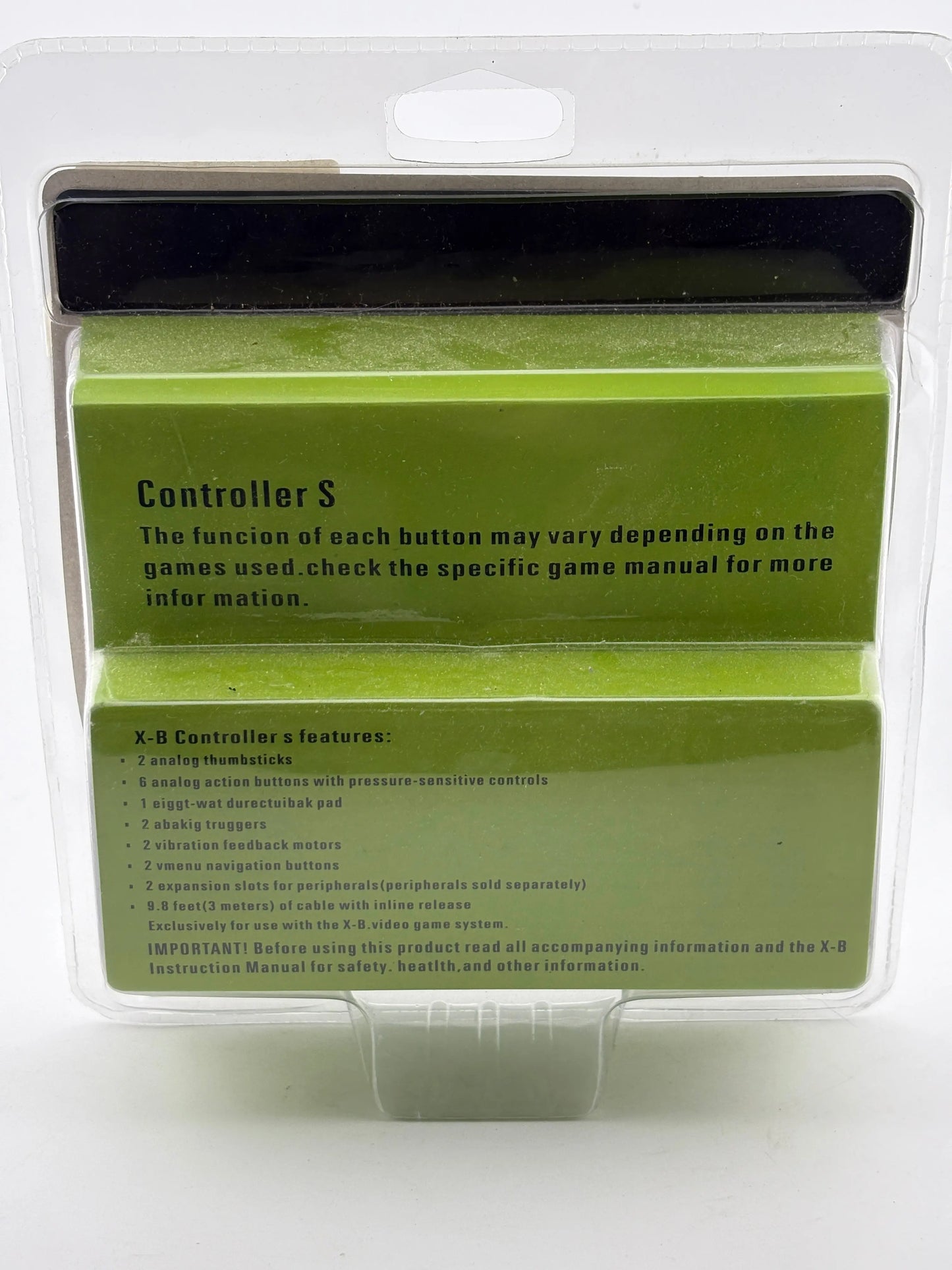 Original Xbox Console Controller Third Party Controller Brand New Sealed FRENLY BRICKS - Open 7 Days