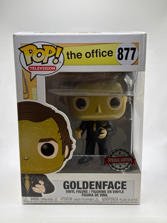 Funko POP! Television The Office #877 Goldenface Special Edition