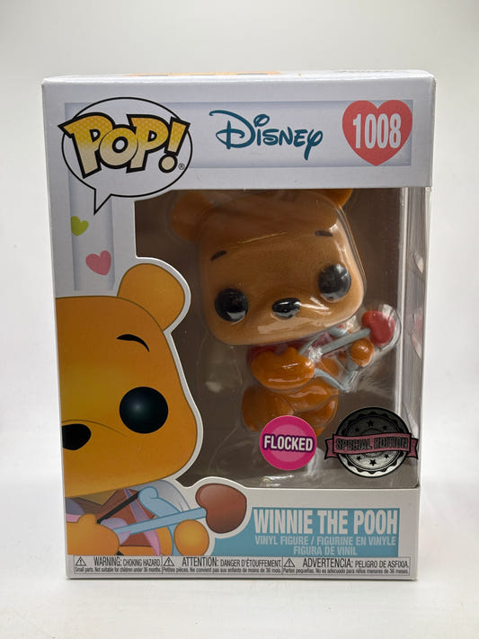 Funko POP! Disney #1008 Winnie The Pooh Flocked Special Edition