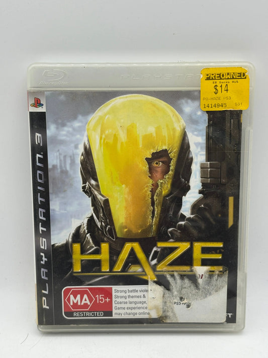 Sony Playstation 3 - Haze Video Game with Manual FRENLY BRICKS - Open 7 Days