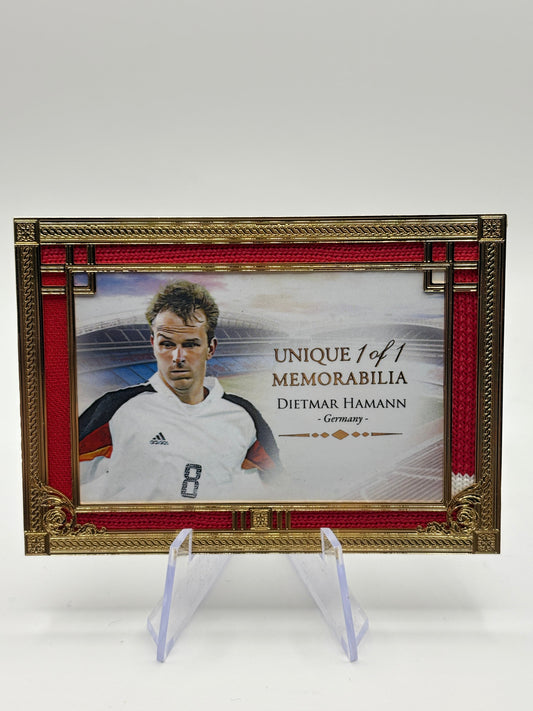 2025 Futera Unique - Dietmar Hamann 1 of 1 Gold Frame Germany FRENLY BRICKS - Open 7 Days