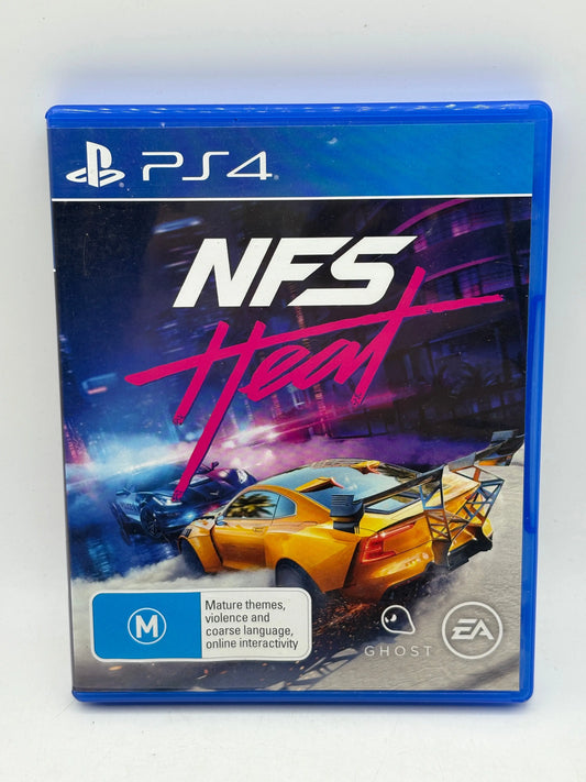 Sony Playstation 4 Need for Speed Heat Video Game with Manual FRENLY BRICKS - Open 7 Days