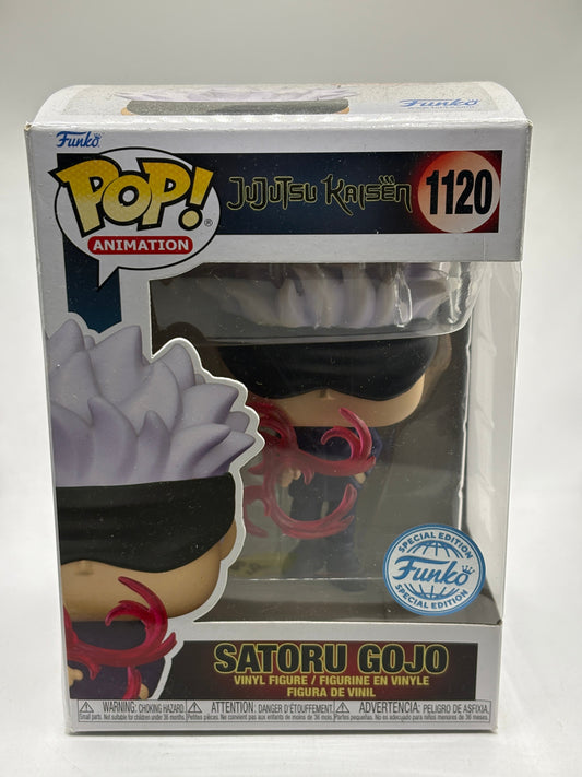 Funko POP! Animation Jujutsu Kaisen #1120 Satoru Gojo Special Edition FRENLY BRICKS - Open 7 Days