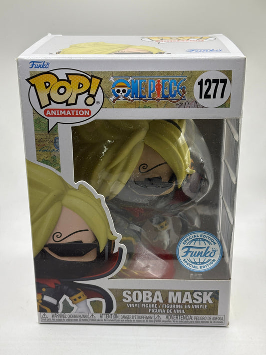 Funko POP! Animation One Piece #1277 Soba Mask Special Edition Vinyl Figure FRENLY BRICKS - Open 7 Days