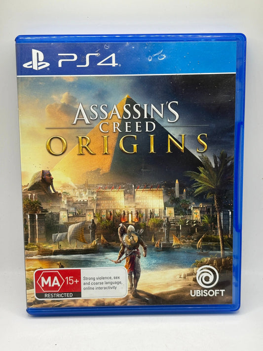Sony Playstation 4 Assassin’s Creed Origins Video Game with Manual FRENLY BRICKS - Open 7 Days