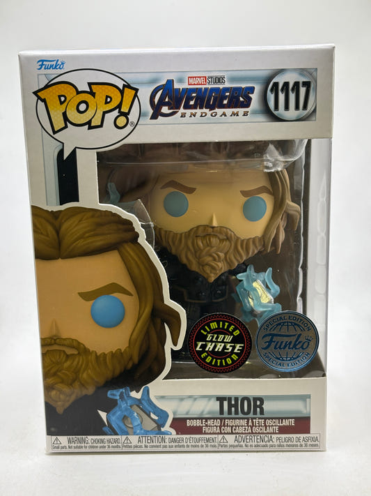 Funko POP! Marvel Avengers #1117 Thor Limited Glow Chase SE Bobble Head