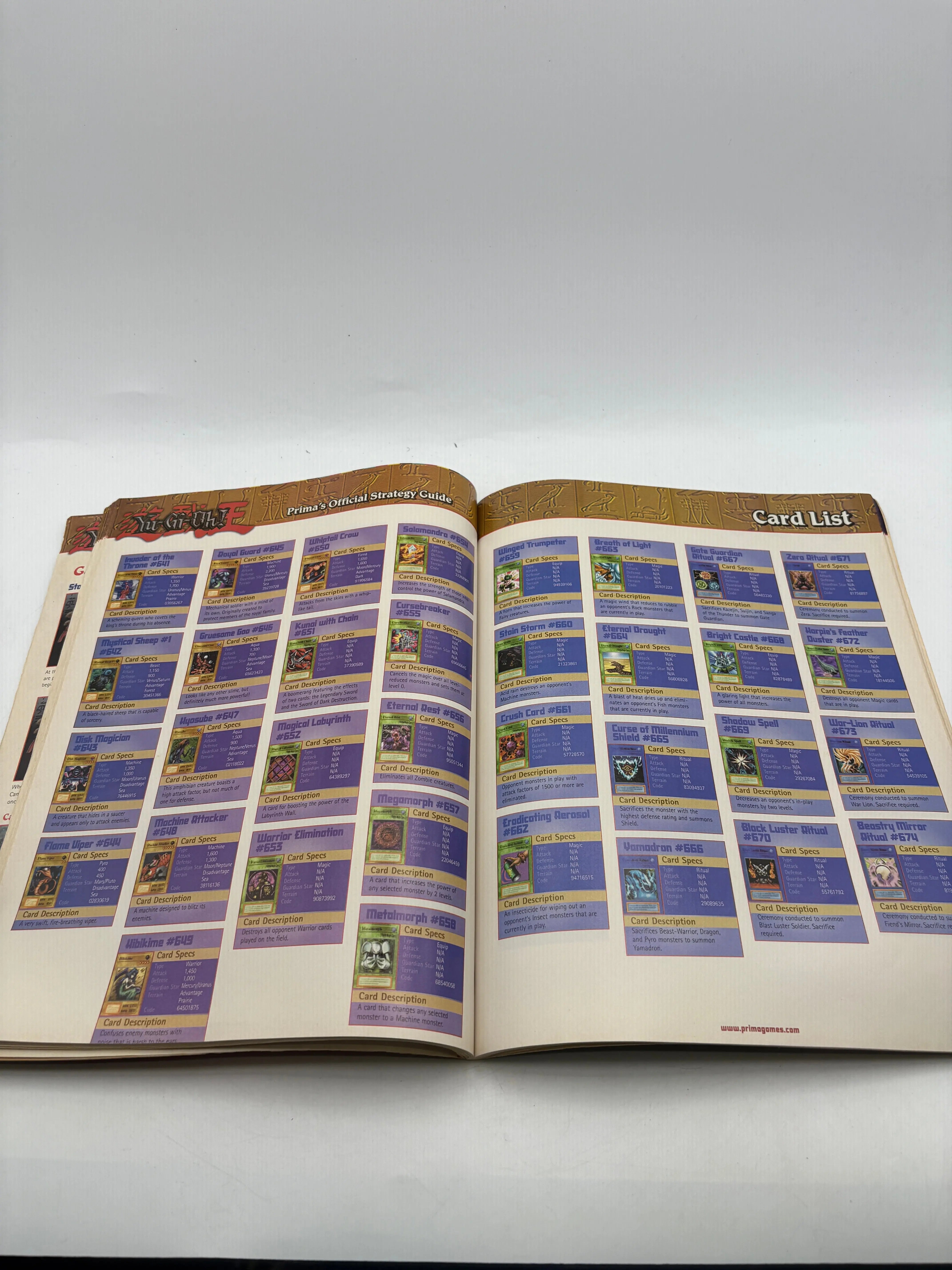 2001 YU-GI-OH DARK DUEL STORIES GBC FORBIDDEN MEMORIES PSX Prima Game Guide FRENLY BRICKS - Open 7 Days