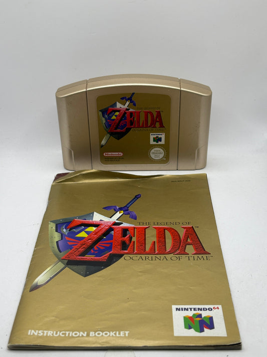 The Legend of Zelda: Ocarina of Time N64 Collector's Edition Gold Cartridge FRENLY BRICKS - Open 7 Days