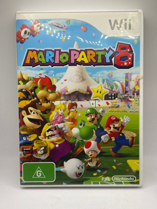 Nintendo Wii - Mario Party 8 Video Game No Manual FRENLY BRICKS - Open 7 Days