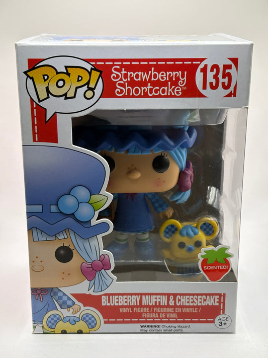 Funko POP! Strawberry Shortcake #135 Blueberry Muffin & Cheesecake Scented FRENLY BRICKS - Open 7 Days