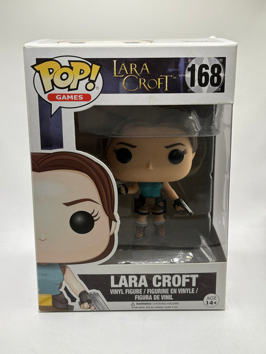 Funko POP! Games Lara Croft #168 Lara Croft Vinyl Figure FRENLY BRICKS - Open 7 Days