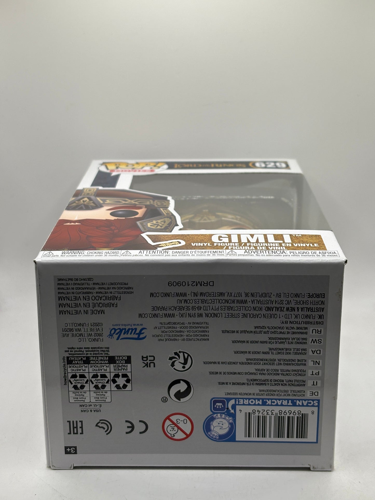 Funko POP! Movies Lord of the Rings #629 Gimli Vinyl Figure FRENLY BRICKS - Open 7 Days
