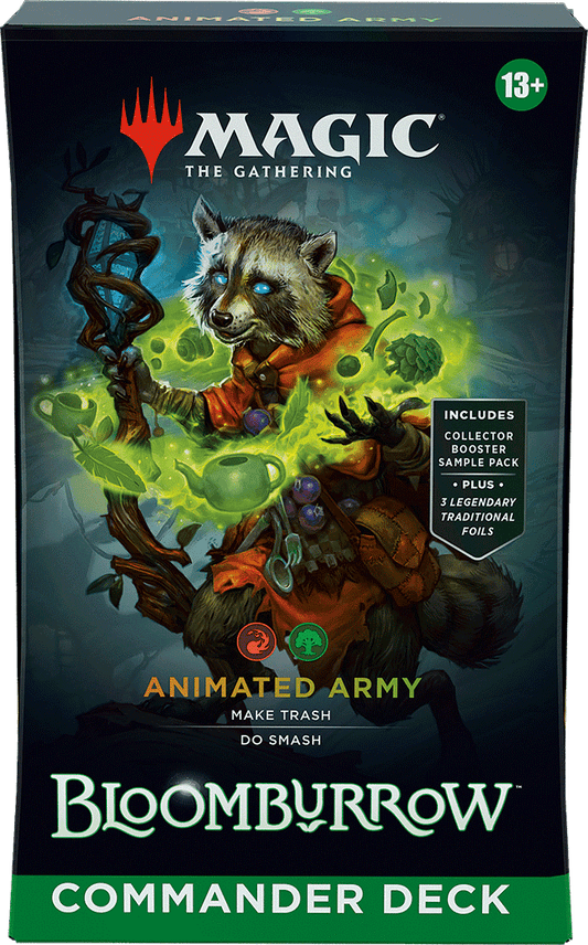 Magic: The Gathering Bloomburrow Commander Deck Animated Army official product image