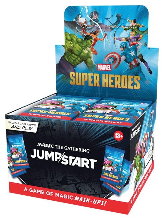 Magic: The Gathering Marvel Super Heroes Jumpstart Booster Box