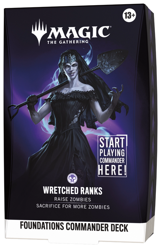 Magic: The Gathering Foundations Commander Deck Wretched Ranks official product image