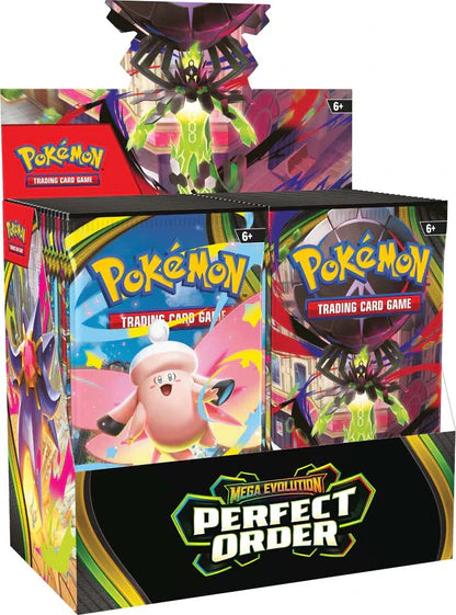 POKEMON PERFECT ORDER BOOSTER BOX FRENLY BRICKS - Open 7 Days