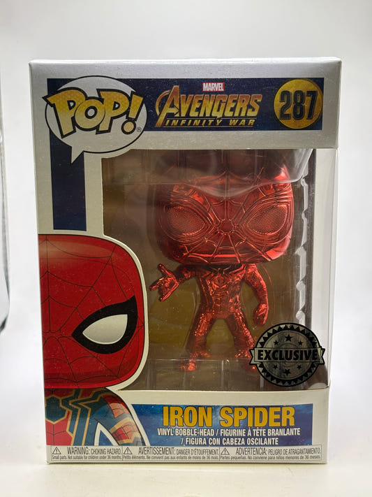 Funko Pop Marvel Infinity War Iron Spider 287 front