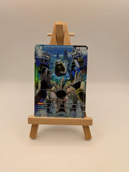 Gundam Card Game GD02 Dual Impact GD02-103 R+ AGE Device FRENLY BRICKS - Open 7 Days