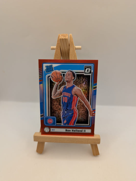 2024-25 Donruss Optic Preview Ron Holland II Rated Rookie Red #236 /25 FRENLY BRICKS - Open 7 Days