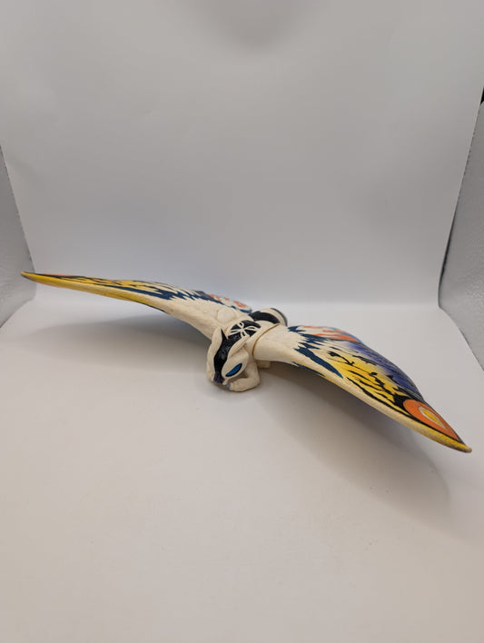 RAINBOW MOTHRA VTG 6" GODZILLA FIGURE Rebirth Series Ghidorah Dagarah FRENLY BRICKS - Open 7 Days