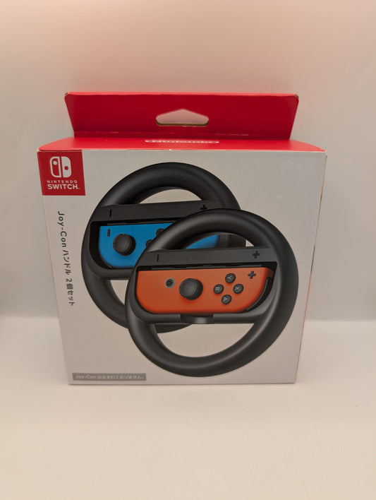 Nintendo Switch Joy-Con Wheel (Set Of 2) OEM Genuine For Racing Games Mario Kart FRENLY BRICKS - Open 7 Days