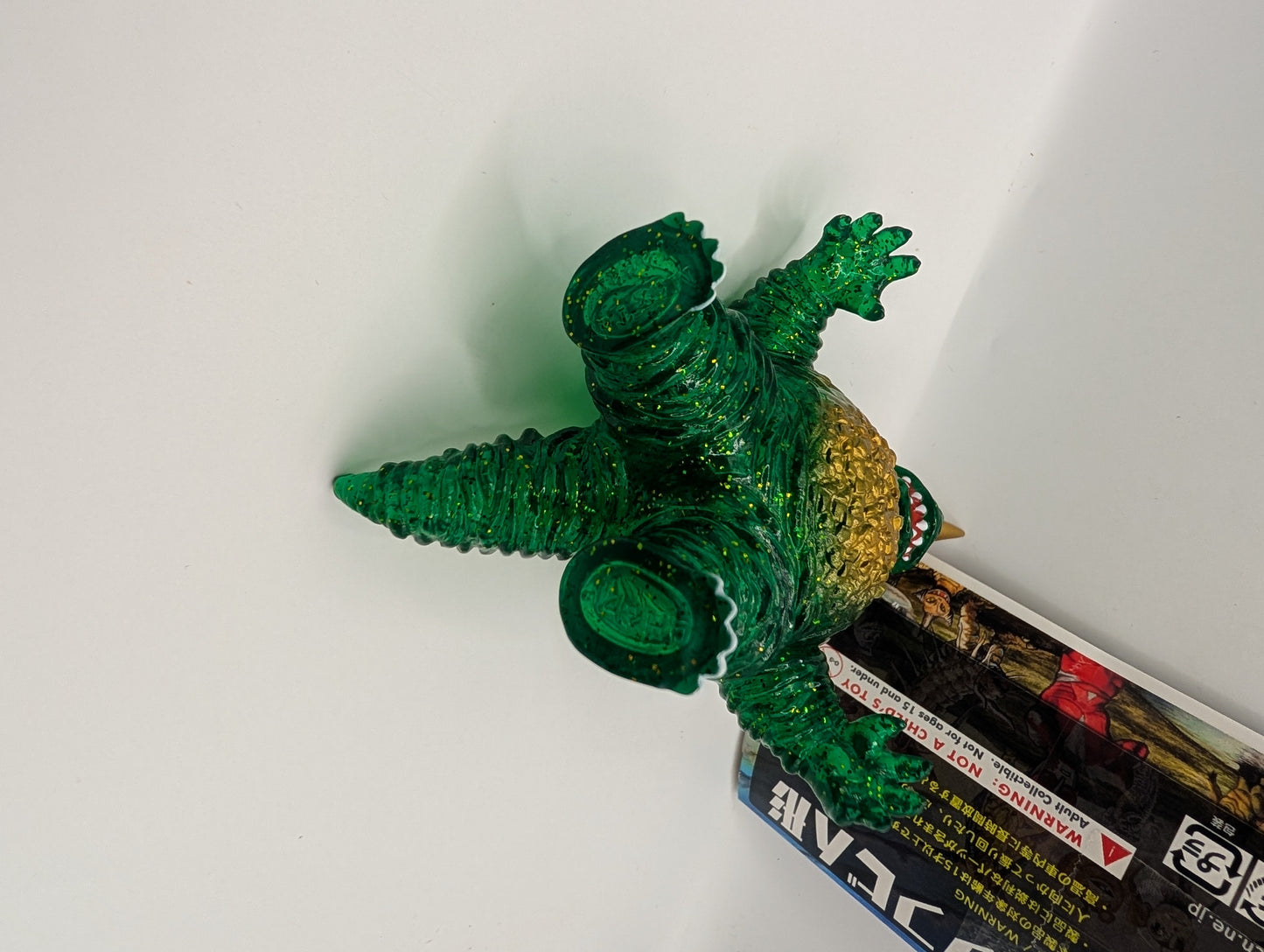 MAX TOY Mini Soft Vinyl Kaiju Warehouse Series Ranosorus GREEN Sparkle FRENLY BRICKS - Open 7 Days