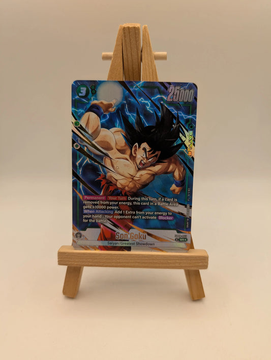 Son Goku - FB08-055 (Alternate Art) Saiyan's Pride Super Rare FB08-055 FRENLY BRICKS - Open 7 Days