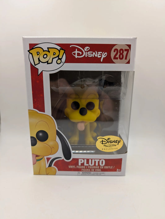 Funko Pop Pluto #287 Disney Disney Treasures Exclusive Vinyl Figure FRENLY BRICKS - Open 7 Days