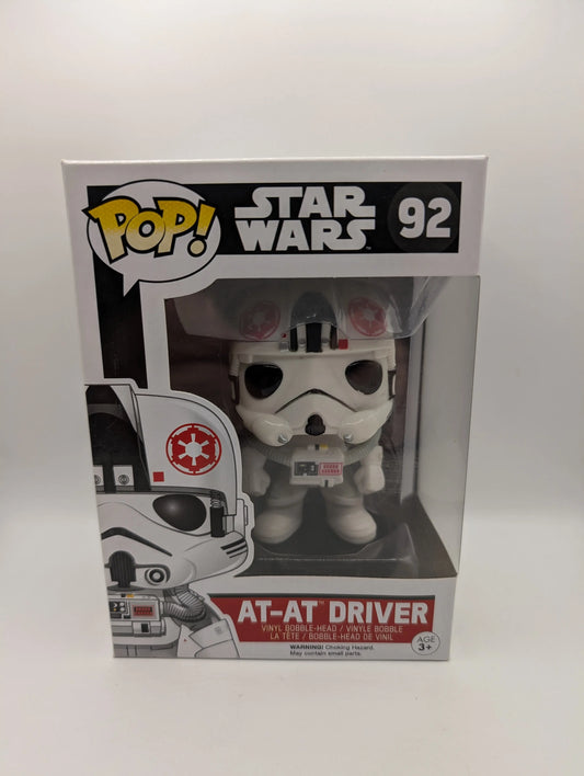 AT-AT Driver Funko Pop! Vinyl Figure #92 Star Wars Rare Vaulted Stormtrooper FRENLY BRICKS - Open 7 Days