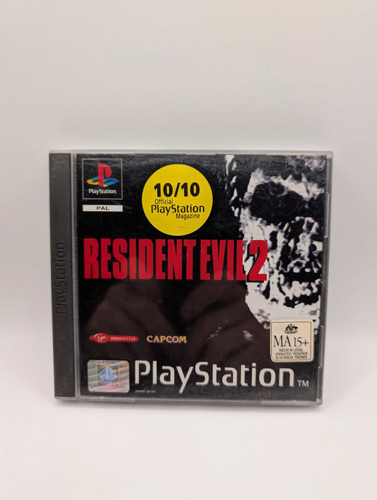 Resident Evil 2 PS1 Platinum Survival Horror 1999 | PAL | TESTED | CAPCOM FRENLY BRICKS - Open 7 Days