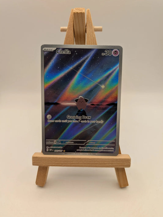Cleffa 202/197 Illustration Rare Obsidian Flames Pokemon Near Mint FRENLY BRICKS - Open 7 Days