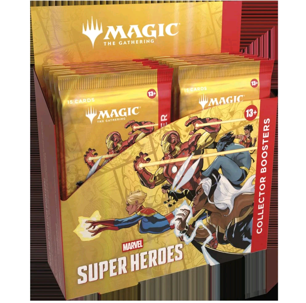 Magic Marvel Super Heroes - Collector Booster Display FRENLY BRICKS - Open 7 Days