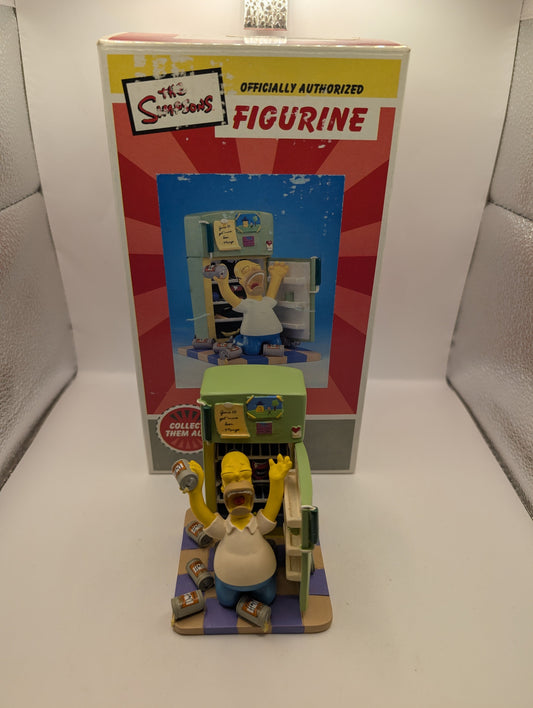 Oh Cruel Fate Homer Simpson Springfield Citizens Sculpture Collection '03 Statue with box FRENLY BRICKS - Open 7 Days