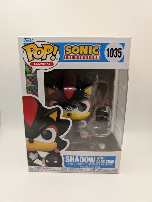 Funko Pop! Vinyl: Sonic the Hedgehog - Shadow with Dark Chao #1035 FRENLY BRICKS - Open 7 Days