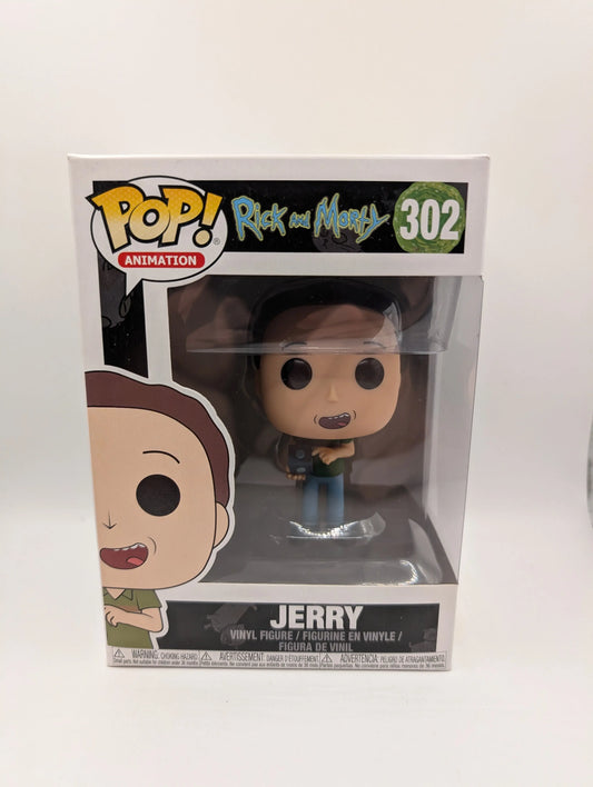 Rick And Morty - Jerry Smith POP! Vinyl #302 Vinyl Figure Funko FRENLY BRICKS - Open 7 Days