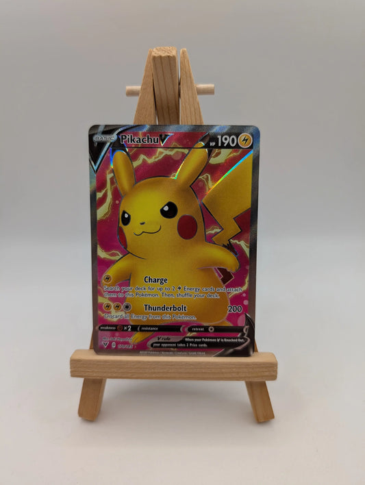 Pokemon TCG · Pikachu V 170/185 · Full Art · SWSH: Vivid Voltage (2020) NM FRENLY BRICKS - Open 7 Days