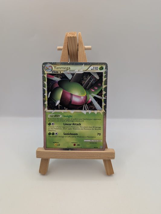 Yanmega Prime 98/102 HGSS Triumphant Pokemon Card Holo Foil Rare LP FRENLY BRICKS - Open 7 Days