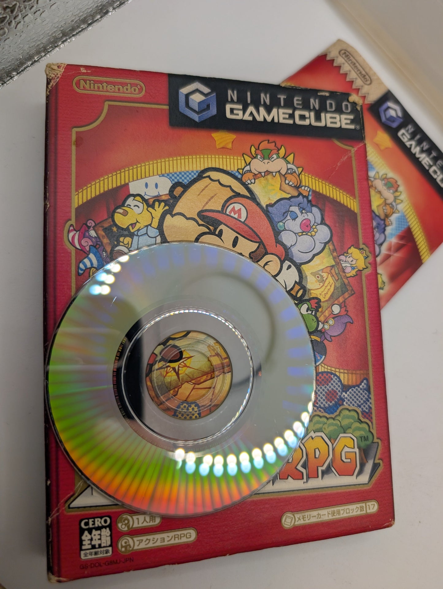 PAPER MARIO RPG GameCube Nintendo For JP System 2262 gc FRENLY BRICKS - Open 7 Days