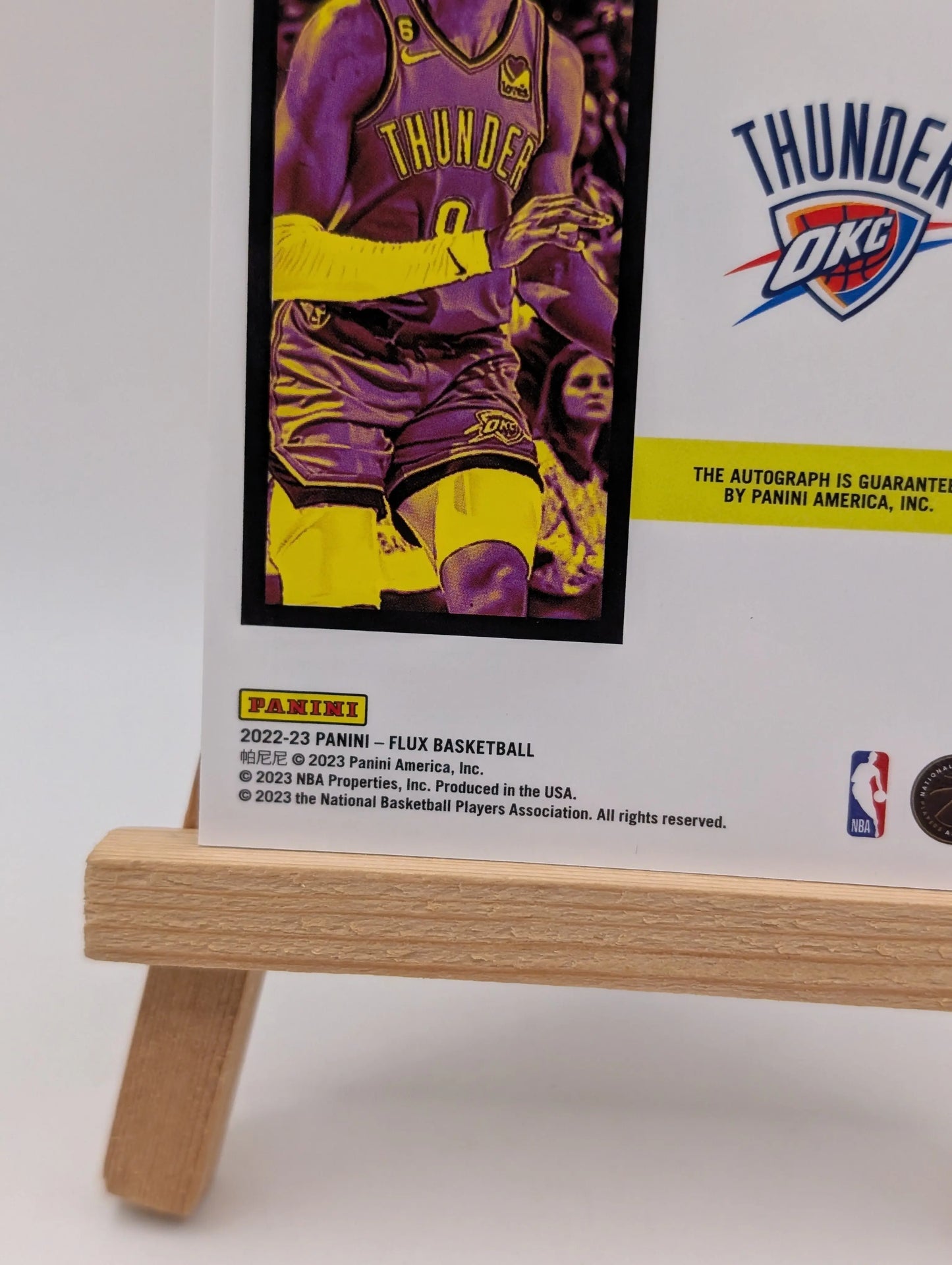2022-23 Panini Flux Jalen Williams RC Rookie Hot Stock Auto FRENLY BRICKS - Open 7 Days