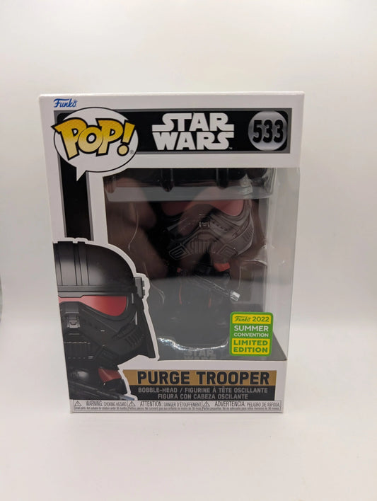 Funko Pop Star Wars #533 Purge Trooper Vinyl Figure FRENLY BRICKS - Open 7 Days