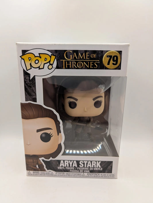 Arya Stark Game Of Thrones Pop! Vinyl #79 Vaulted Funko FRENLY BRICKS - Open 7 Days