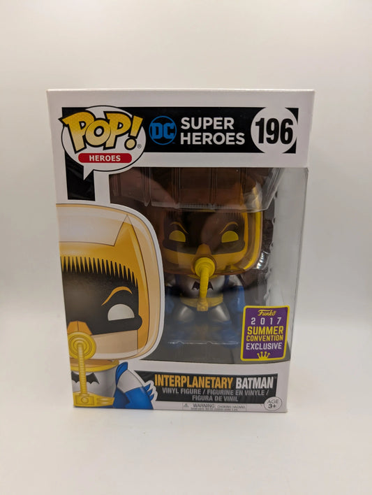 FUNKO POP! Interplanetary Batman #196 DC SuperHeroes Vinyl Figure Box Exclusive FRENLY BRICKS - Open 7 Days